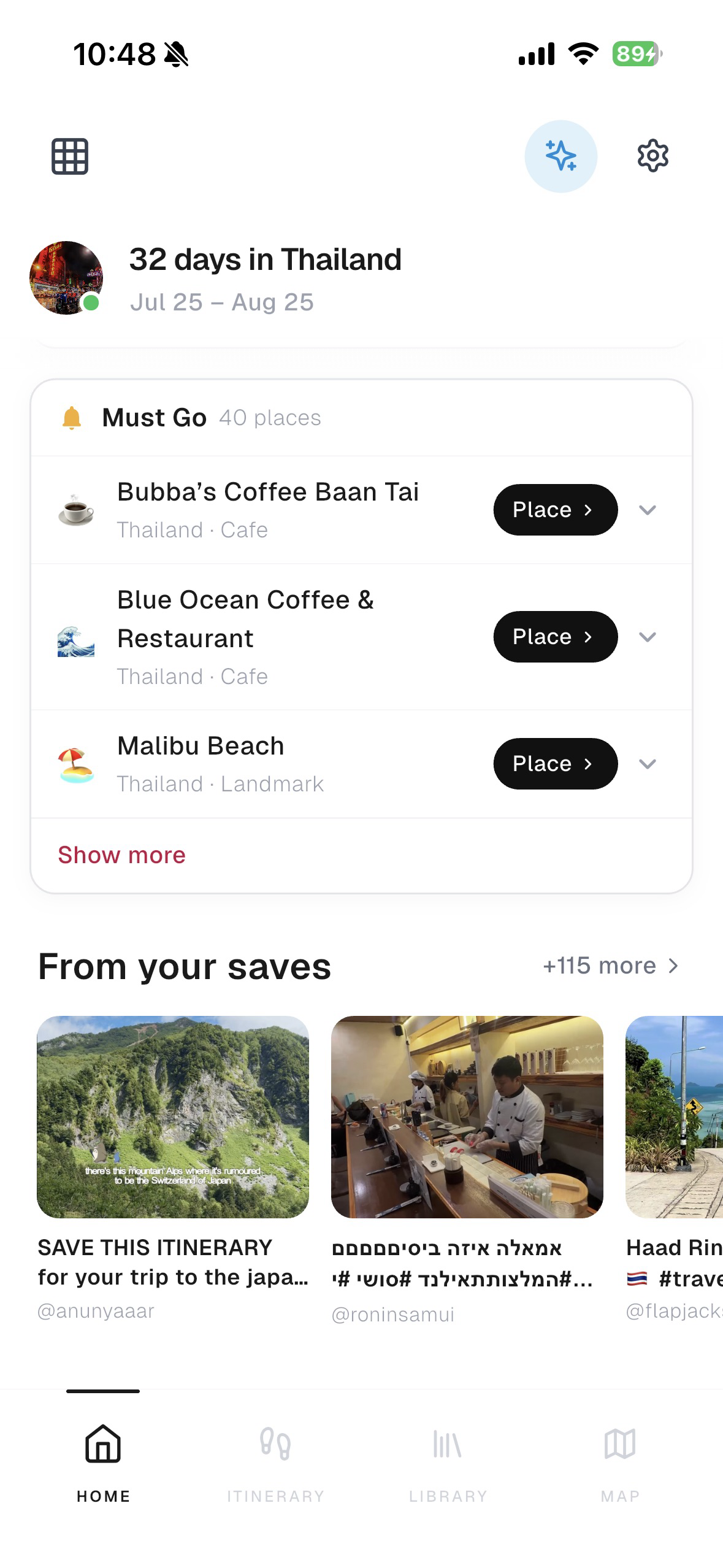 Nomo trip overview